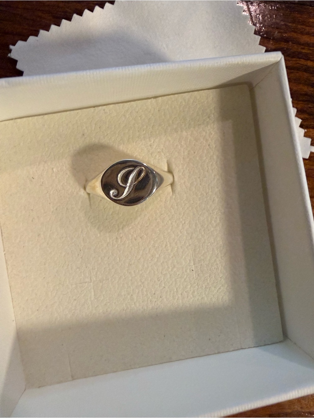 Sterling Silver 'S' Monogram Signet Ring - Classic Men’s Jewelry